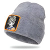 Bonnet Goku DBZ - Bonnet Tricoté avec Patch Brodé
