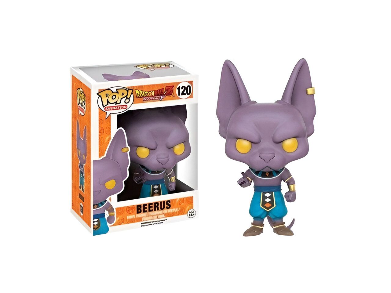 Figurine Funko Pop Beerus Dragon Ball Super - 9cm
