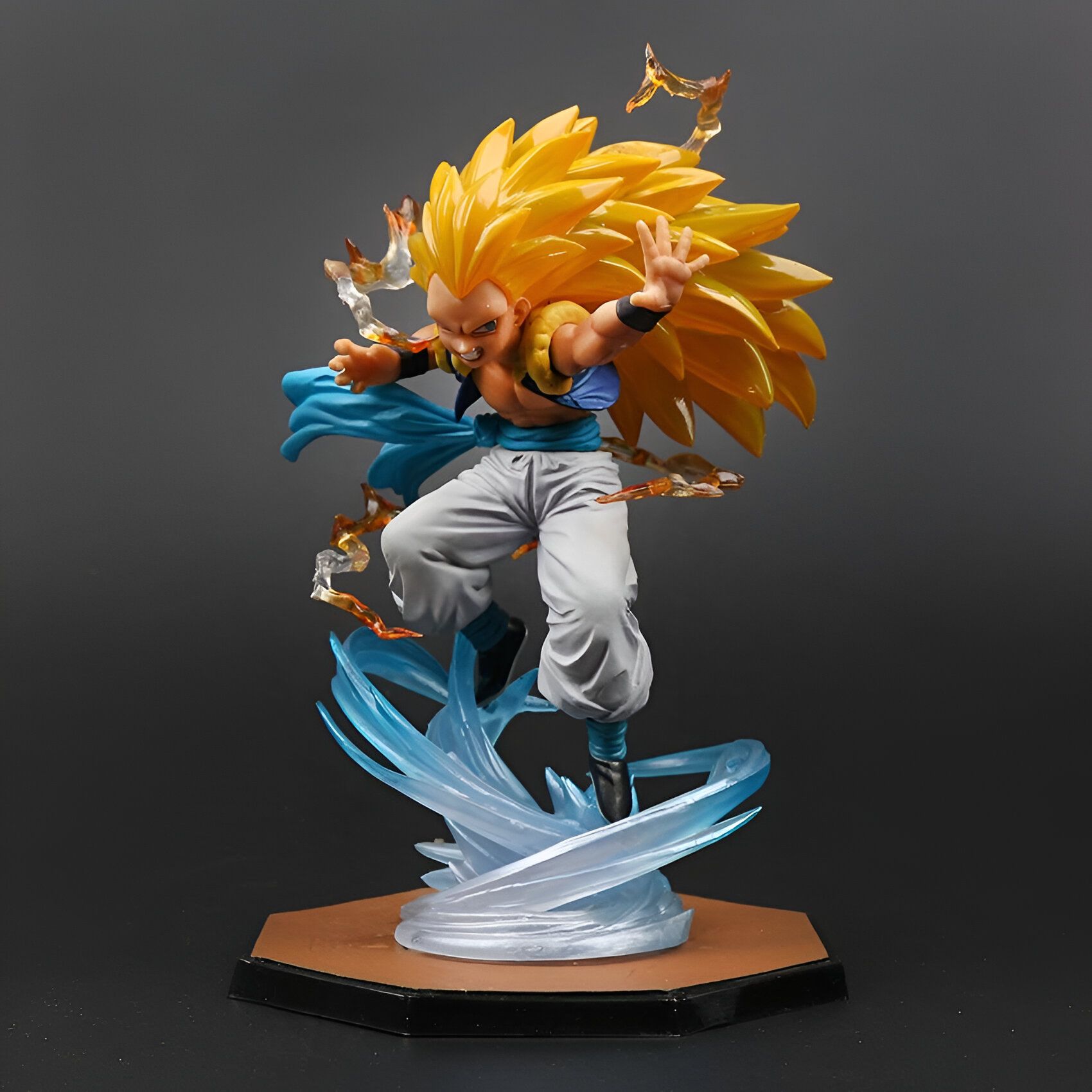 Figurine Gotenks SSJ3 Dragon Ball Z - 14cm - Haut de Gamme
