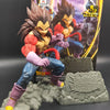 Figurine Vegeta SSJ4 Dragon Ball GT - 18cm - Haut de Gamme
