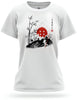 T-Shirt Femme Dragon Ball Z - Design Japonais Goku - Coupe Ajustée
