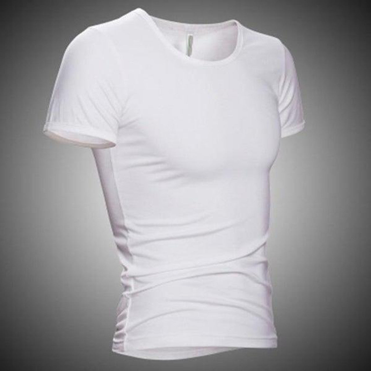 T-shirt slim noir ou blanc