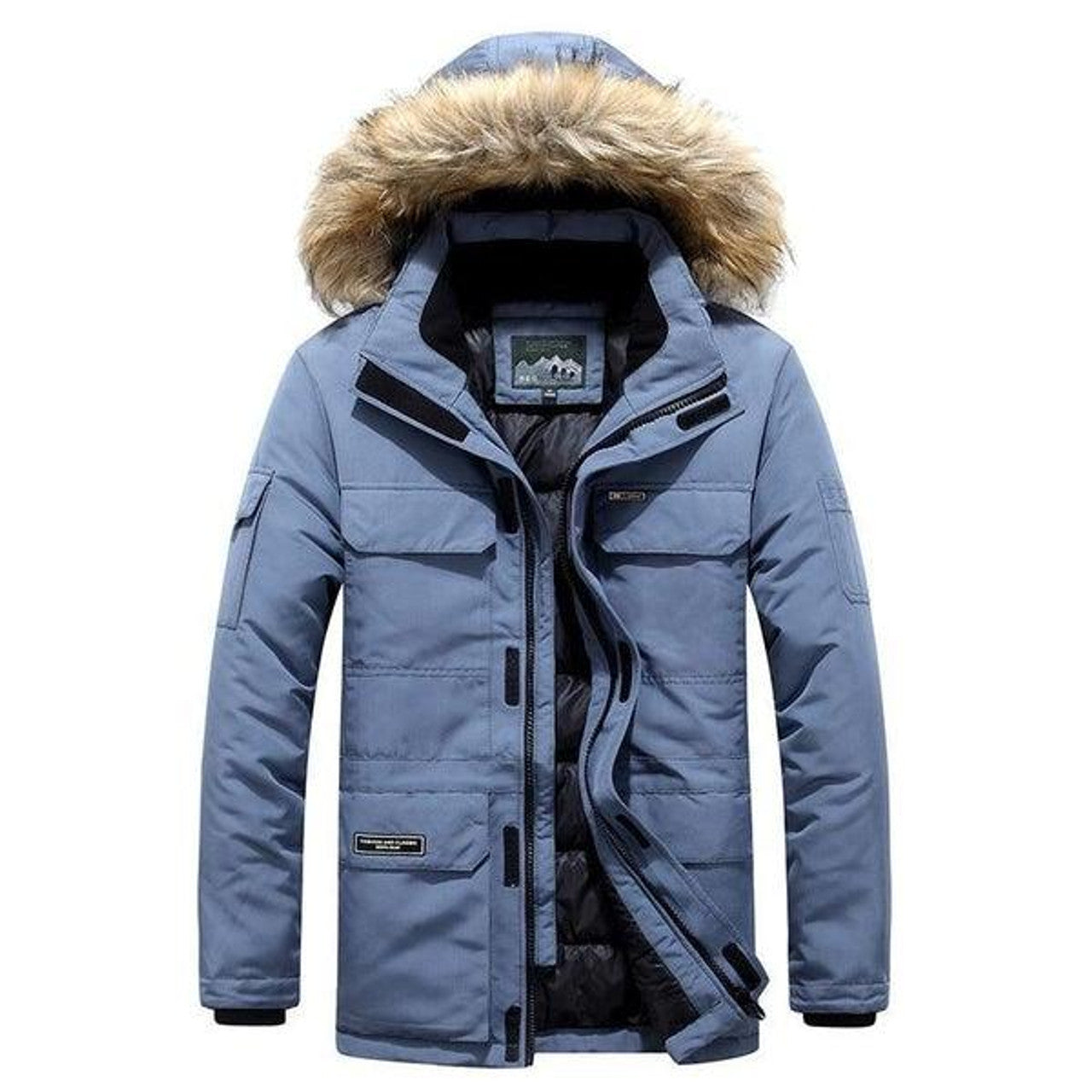 Parka Rembourrée Multi-poches