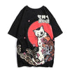 T-shirt imprimé Tadayoshi - Black / M - STREETWEAR STYLE