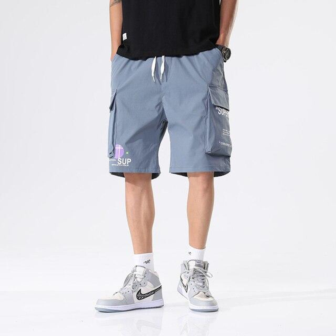 Short Cargo CASUAL Multipoches