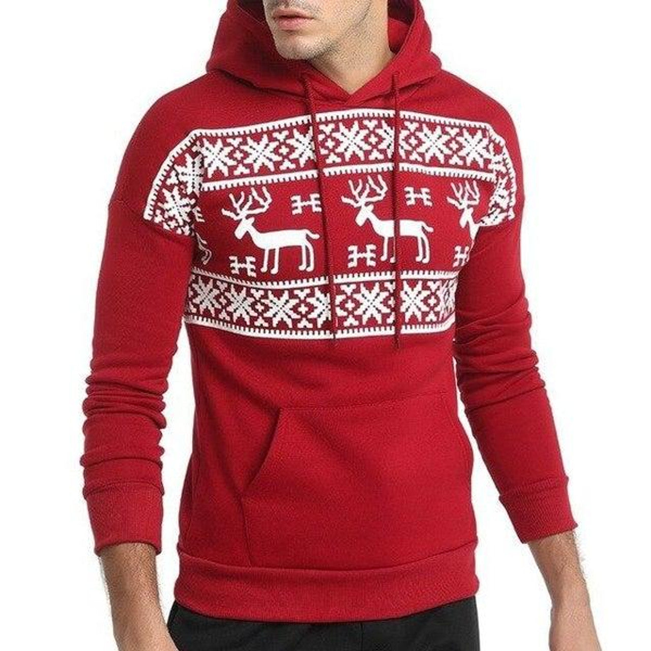 Pull à capuche Noël