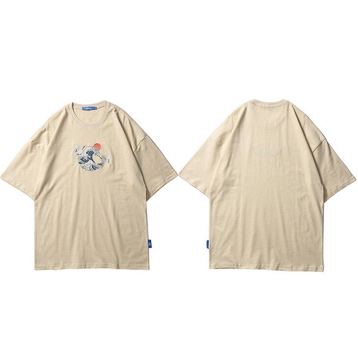 T-Shirt Japonais<br> Vague de Kanagawa