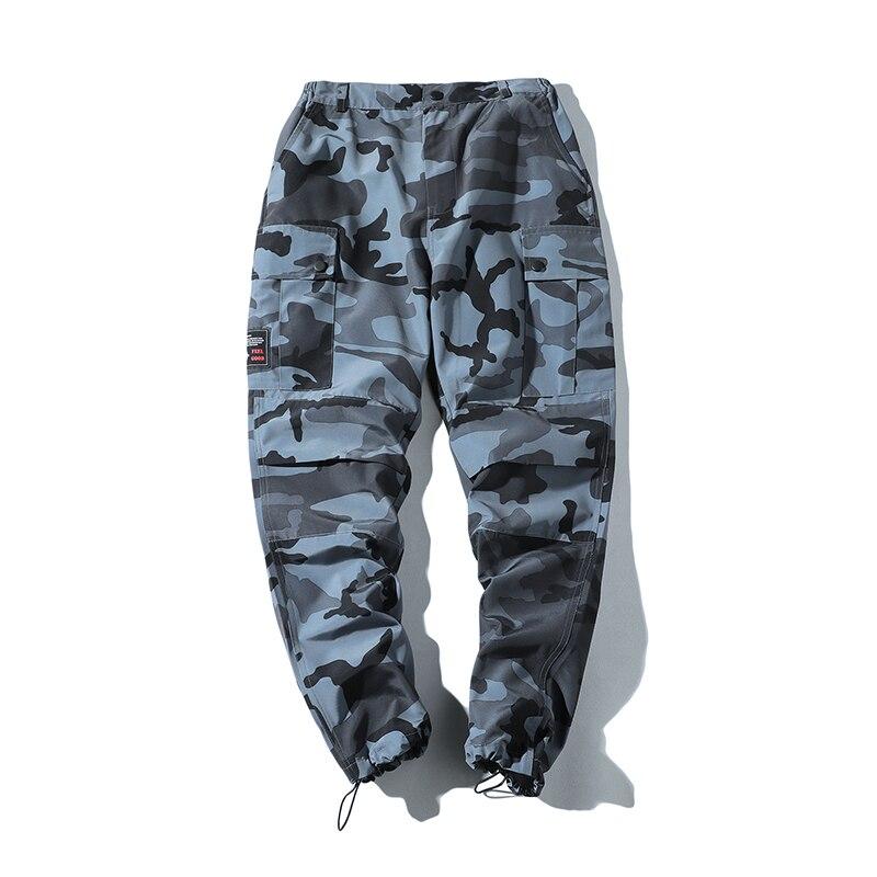 Pantalon Cargo<br> Blue Camo