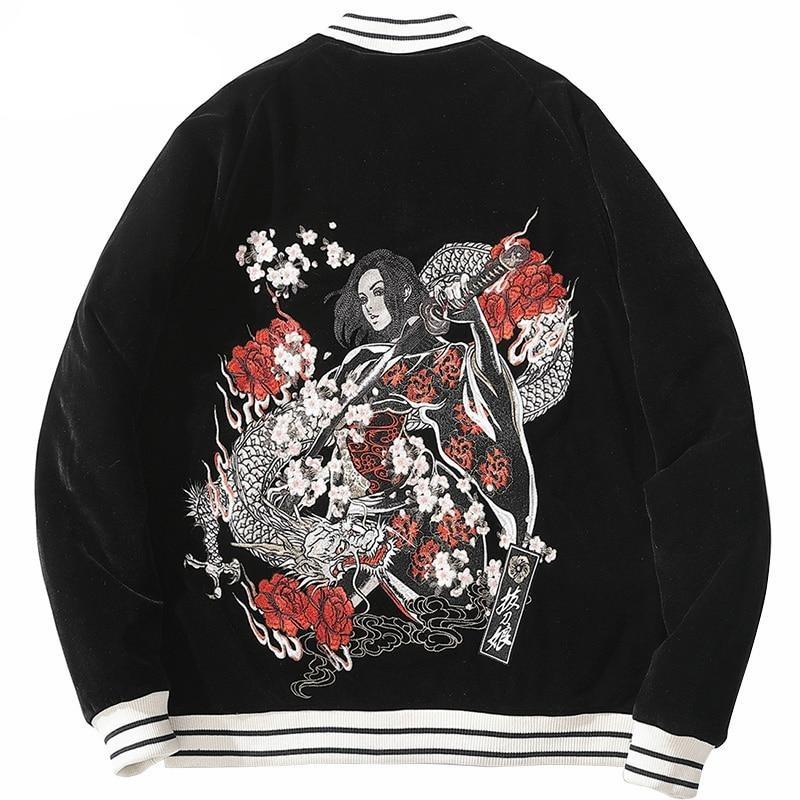 Bombers Japonais<br> Velours