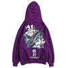 Sweat à capuche - Hoodie KIKUGORŌ - Purple / M - STREETWEAR STYLE