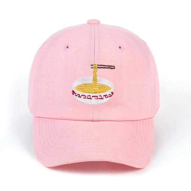 CASQUETTE RAMEN - Rose - STREETWEAR STYLE