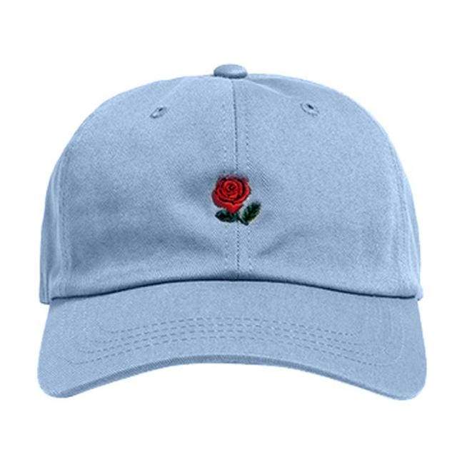 Casquette Roses - Bleu - STREETWEAR STYLE