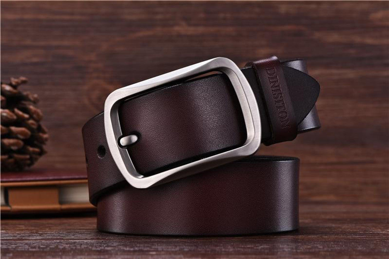 Ceinture classique en cuir