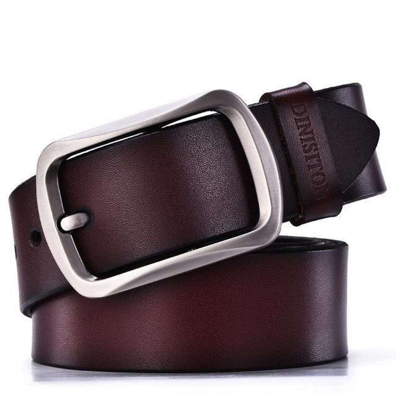 Ceinture classique en cuir