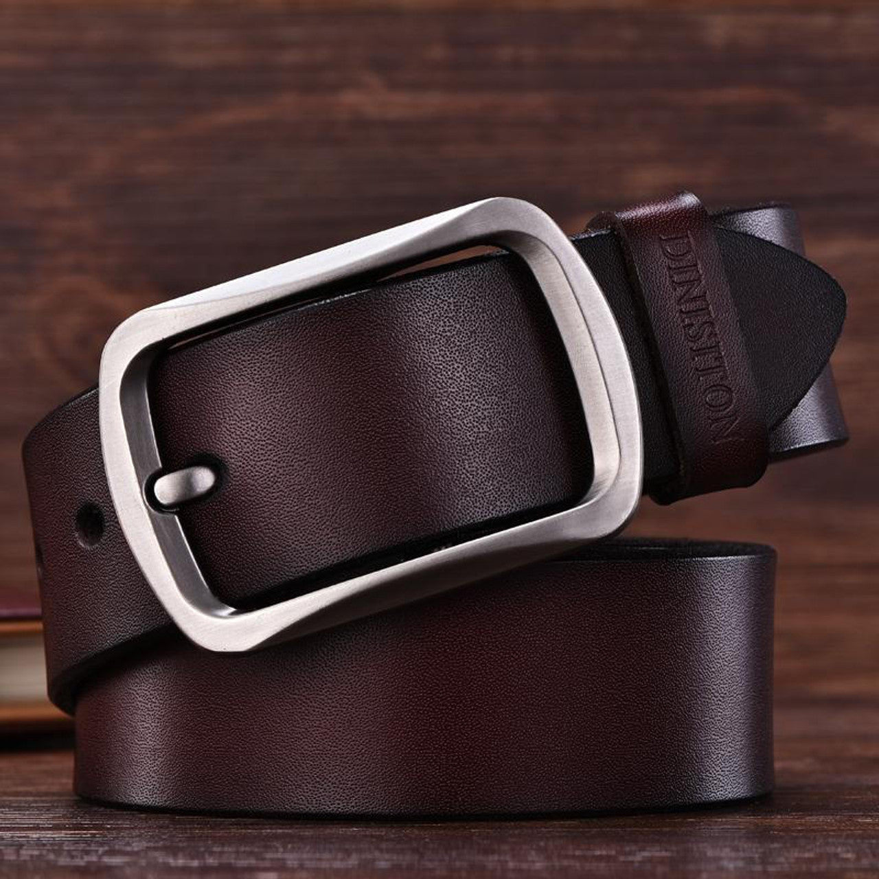 Ceinture classique en cuir