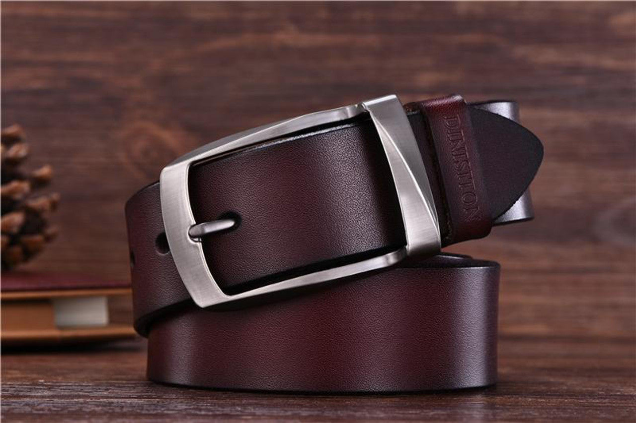 Ceinture classique en cuir