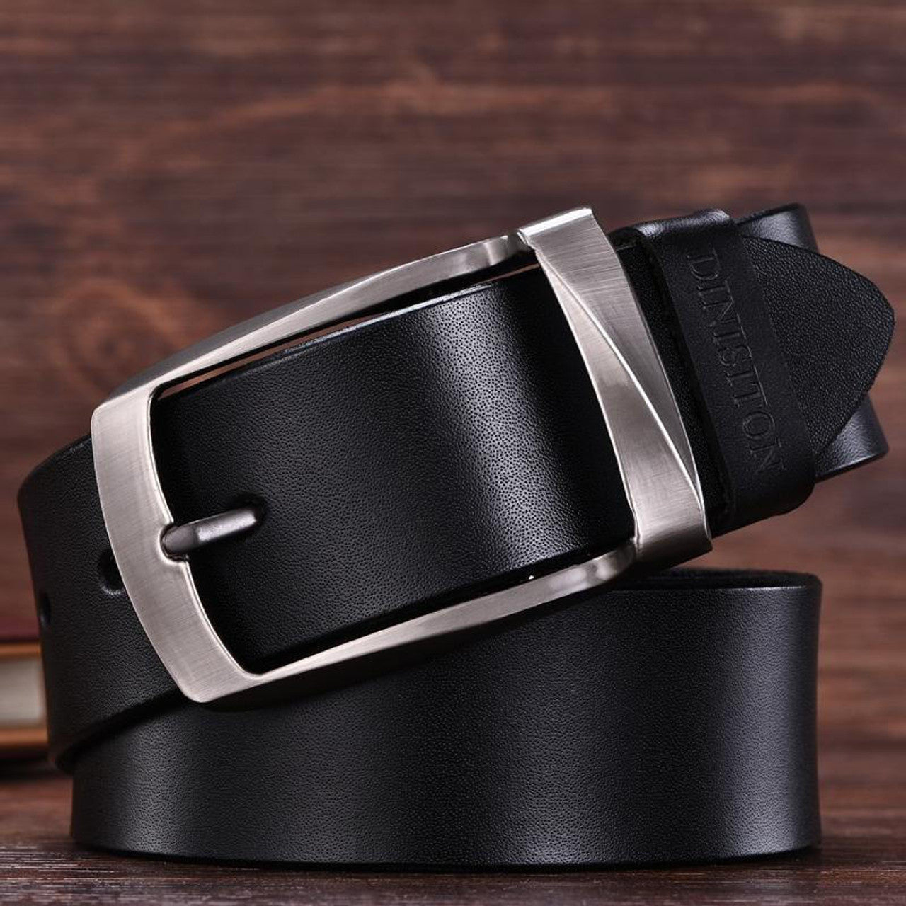 Ceinture classique en cuir