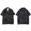 Chemise Graffiti - Noir / S - STREETWEAR STYLE