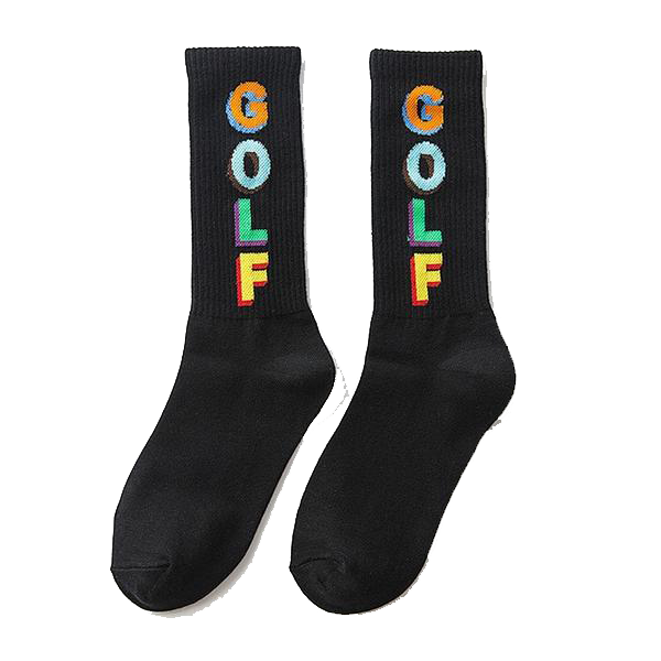 Chaussette Golf - Noir - STREETWEAR STYLE