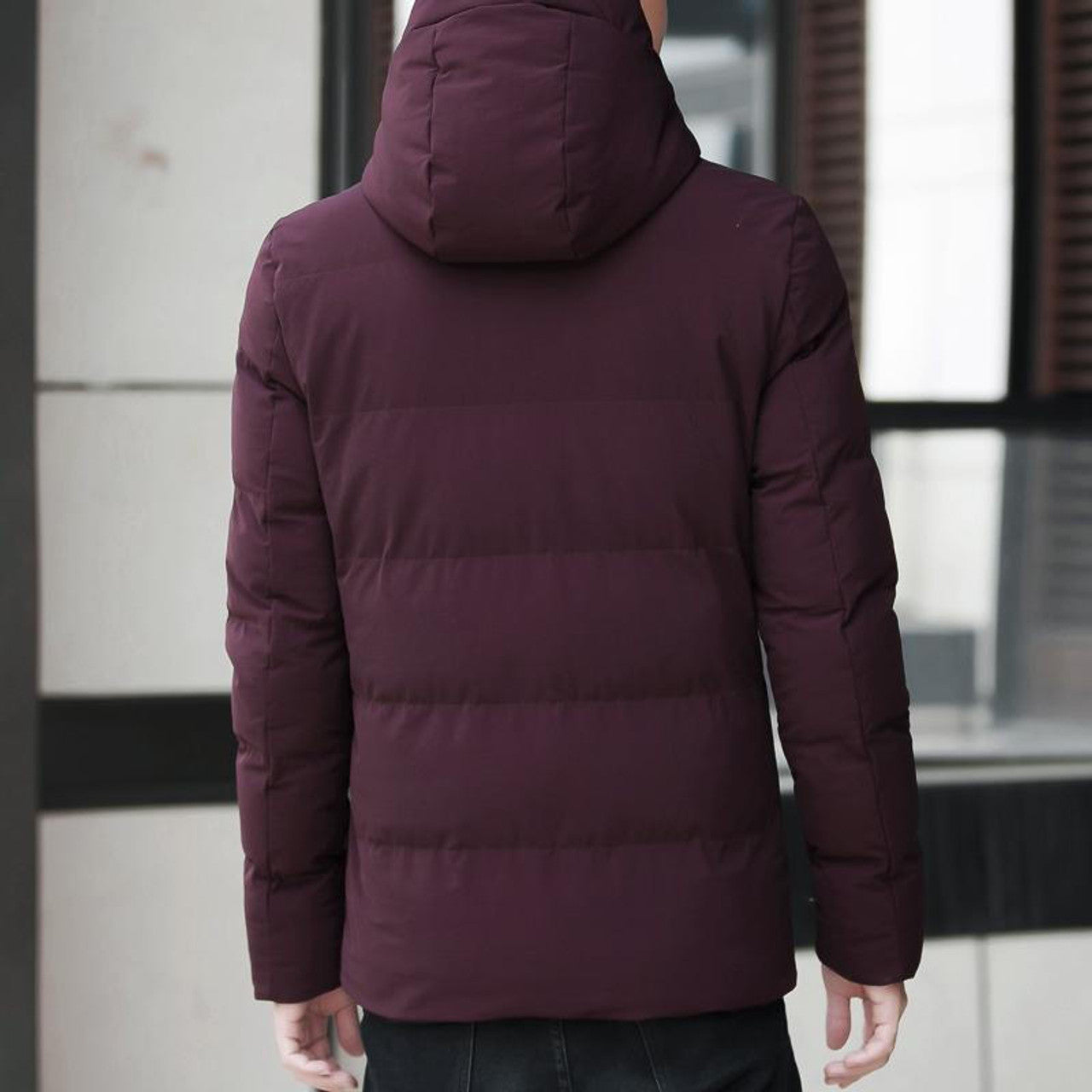 Manteau d'hiver à capuche