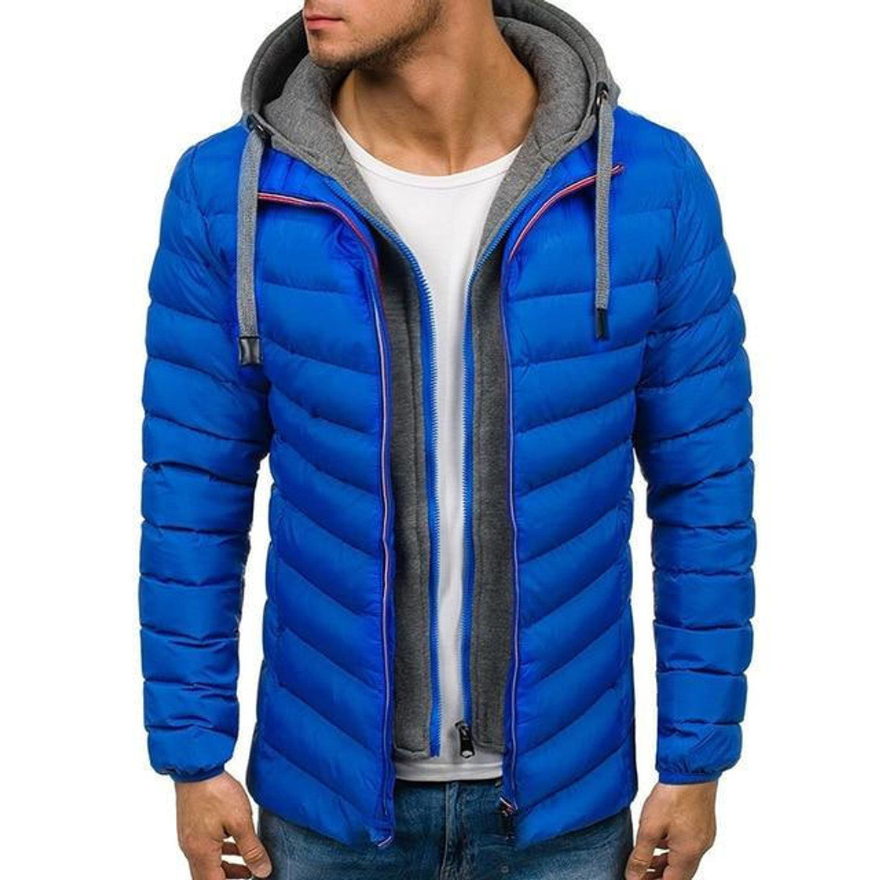 Manteau matelassé à capuche