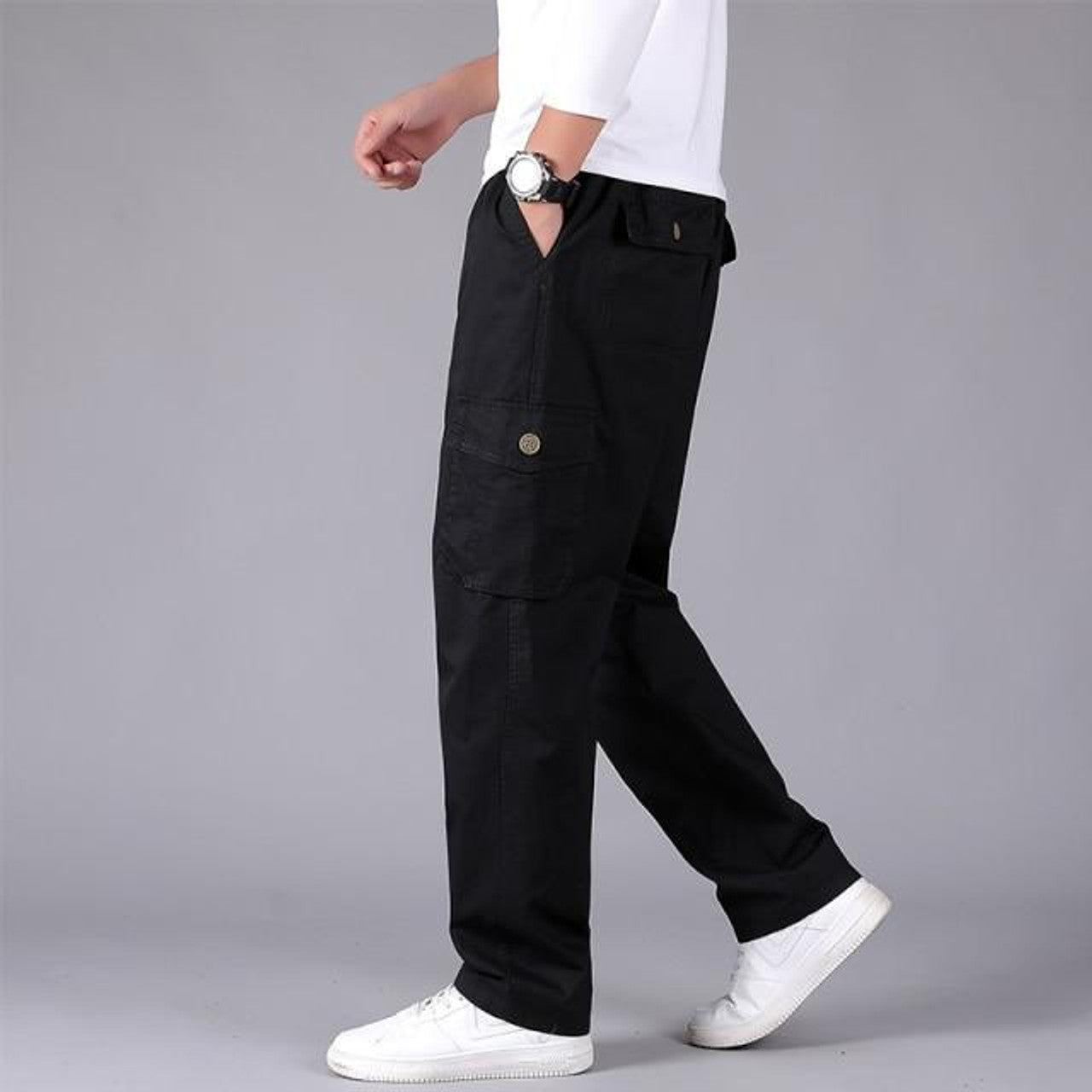 Pantalon Cargo Ample