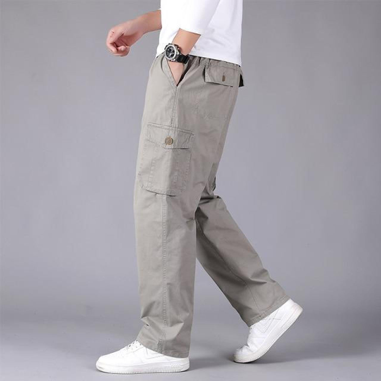 Pantalon Cargo Ample