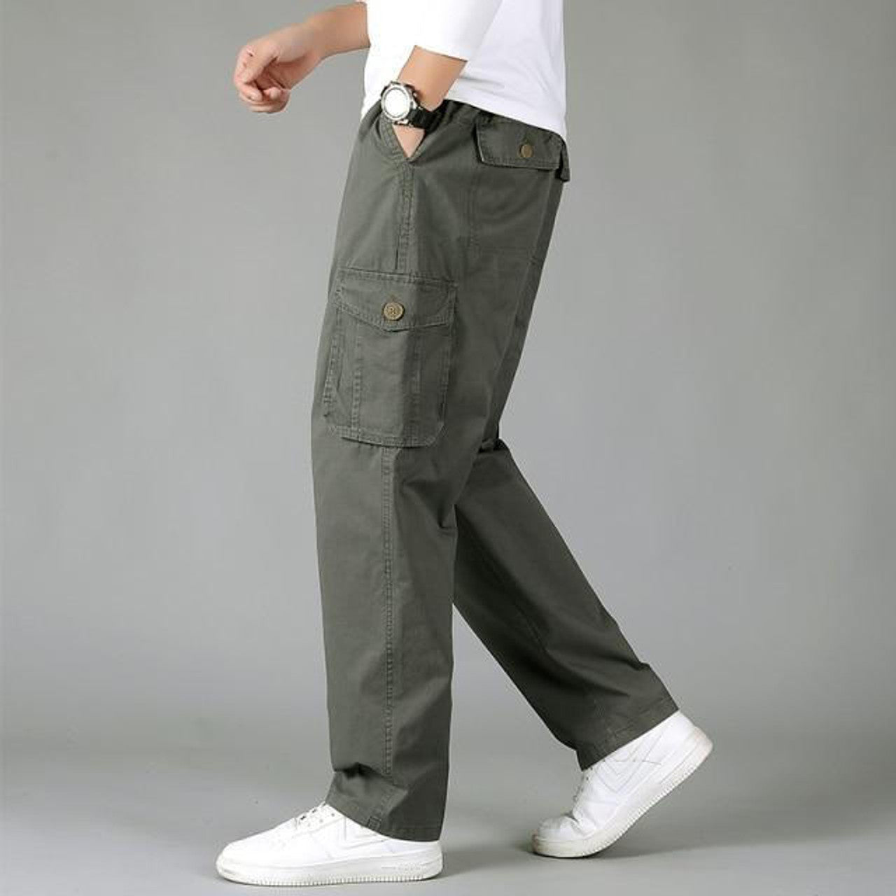 Pantalon Cargo Ample