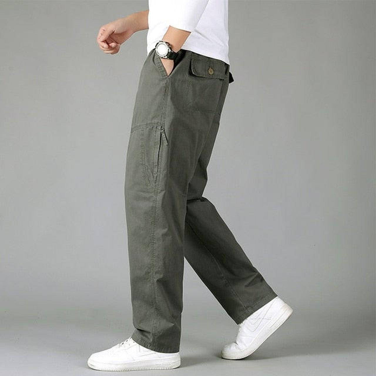 Pantalon Cargo Ample