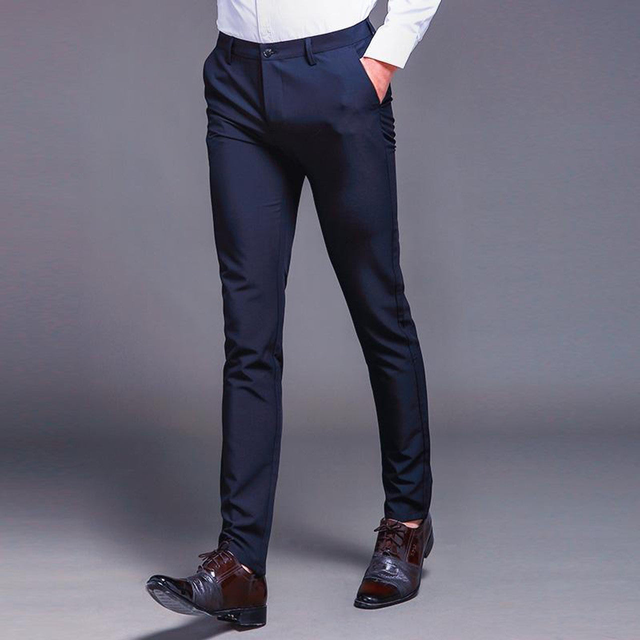 Pantalon classique coupe droite