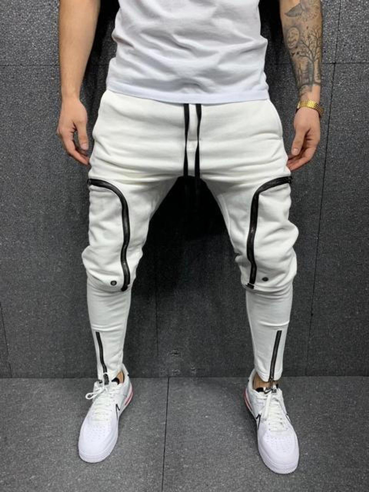 Pantalon de Jogging CASUAL Zippé