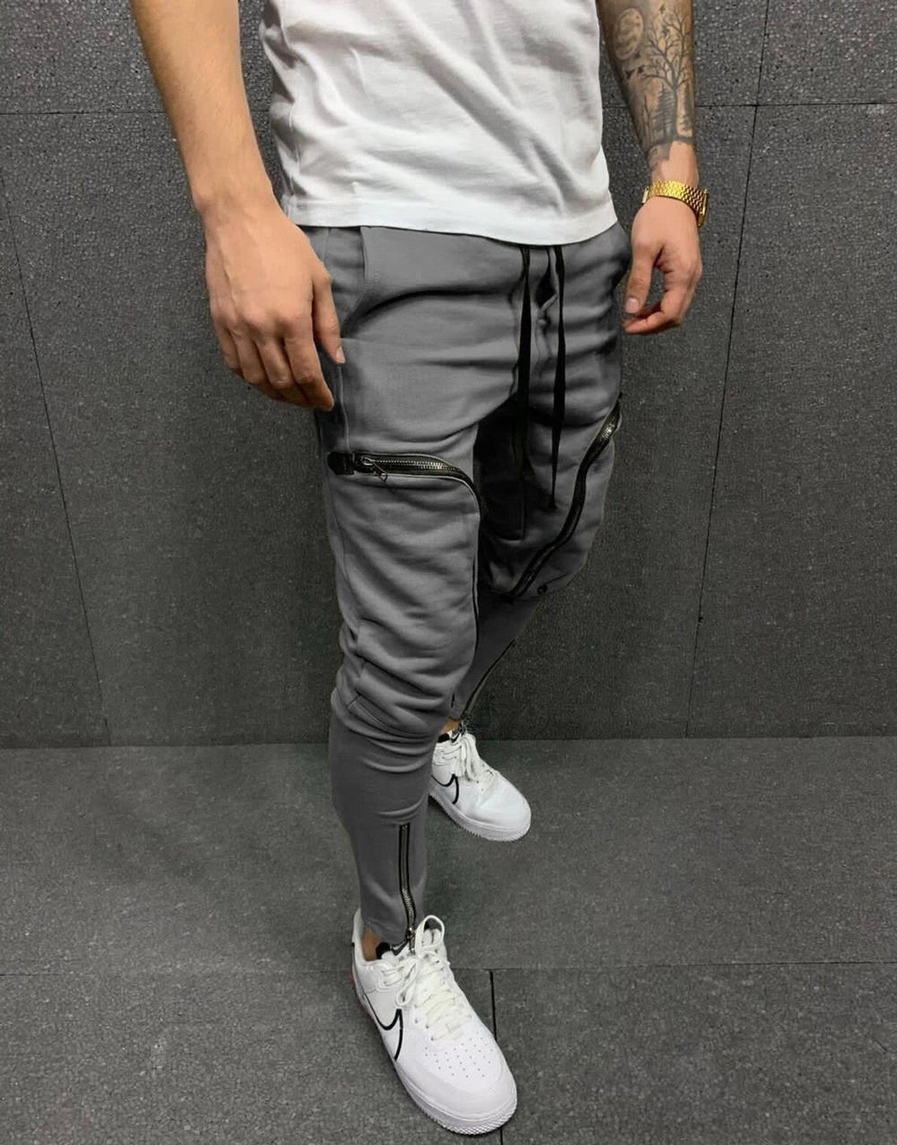 Pantalon de Jogging CASUAL Zippé