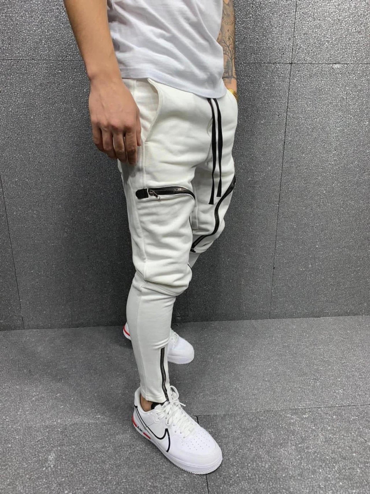 Pantalon de Jogging CASUAL Zippé