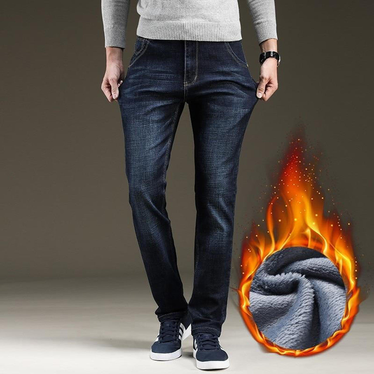 Pantalon Jean Thermique