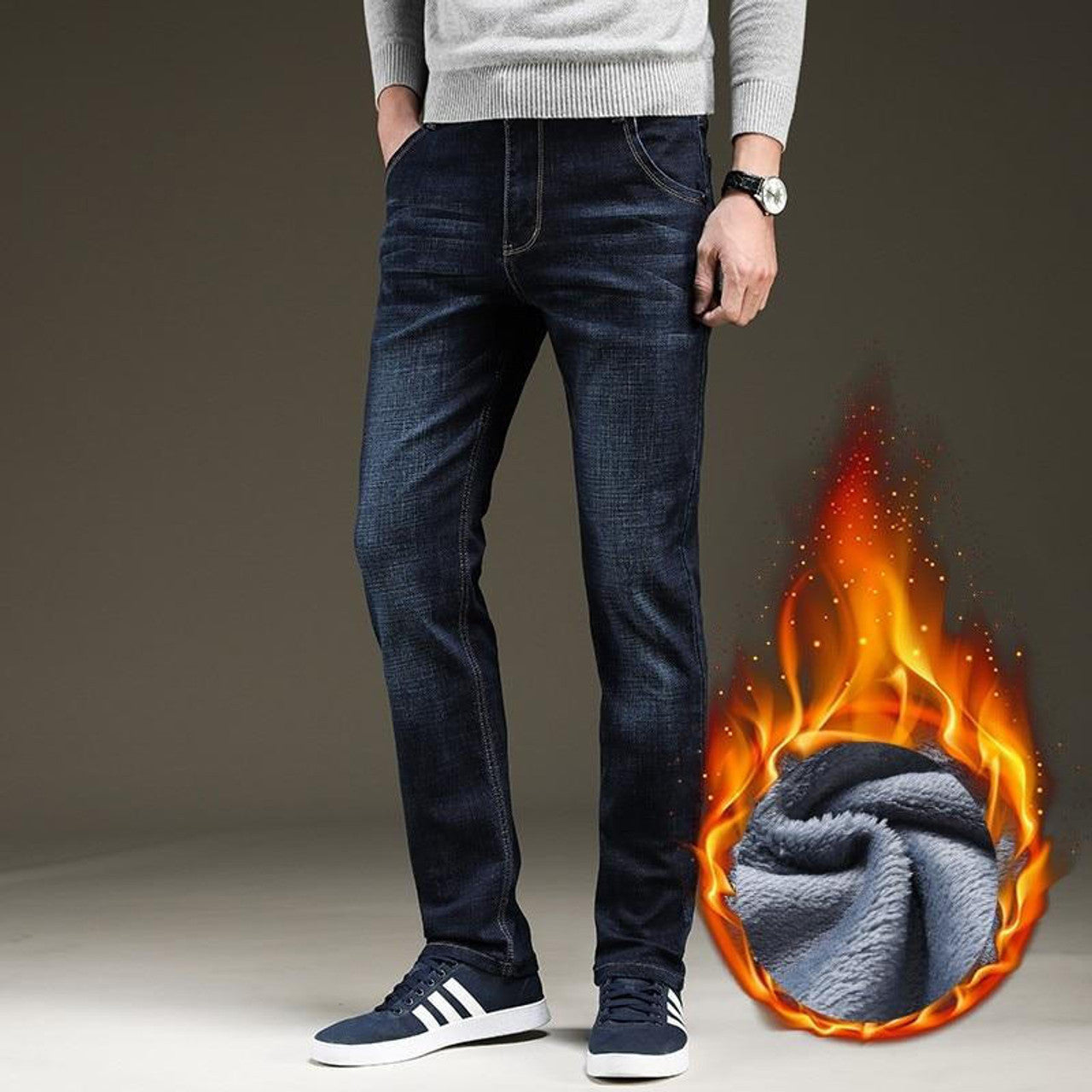 Pantalon Jean Thermique