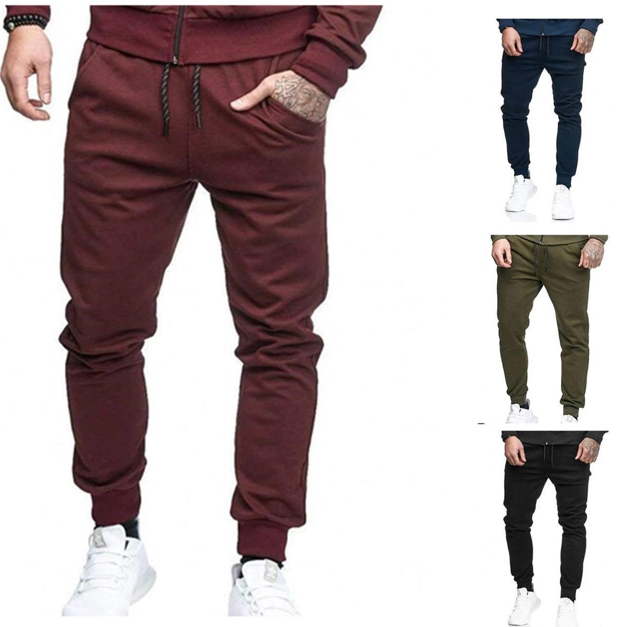 Pantalon Tendance à Cordon de Serrage