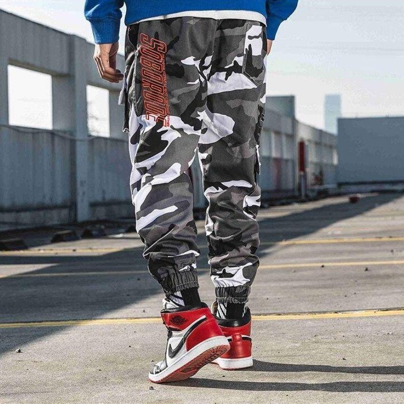 Pantalon Cargo<br> Camo