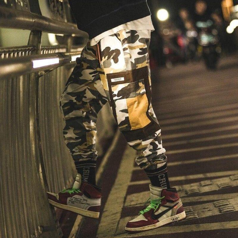 Pantalon Cargo<br> Natural Camo