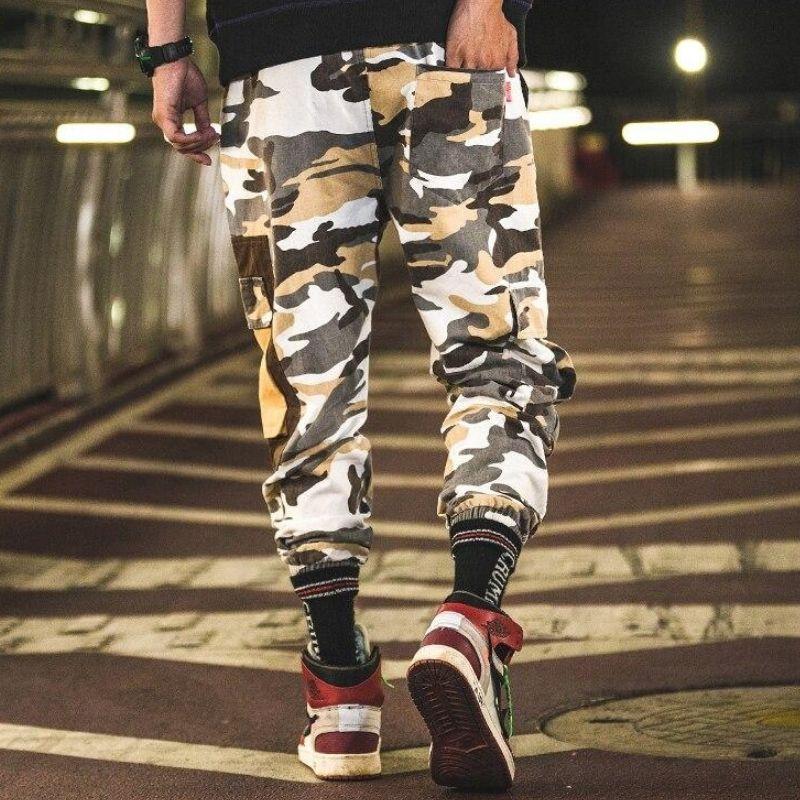 Pantalon Cargo<br> Natural Camo