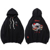 Sweat à capuche - Hoodie Hasumi brodé - Black / M - STREETWEAR STYLE