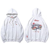 Sweat à capuche - Hoodie Hasumi brodé - White / M - STREETWEAR STYLE