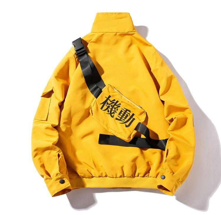 Veste Zipper - Jaune / L - STREETWEAR STYLE