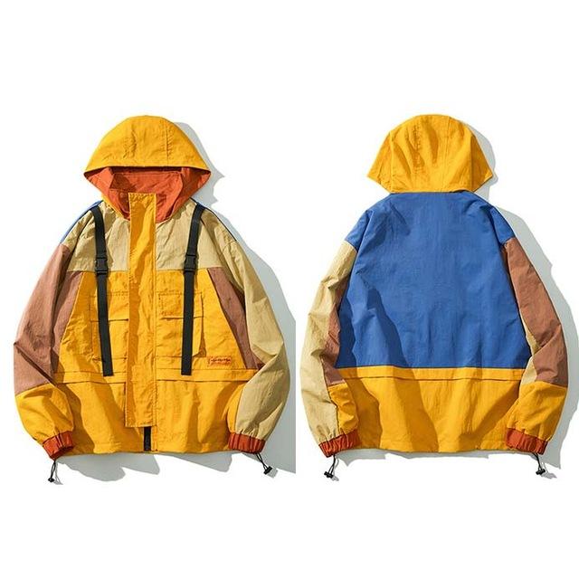 Veste à capuche Hanaki zippée - Yellow / M - STREETWEAR STYLE