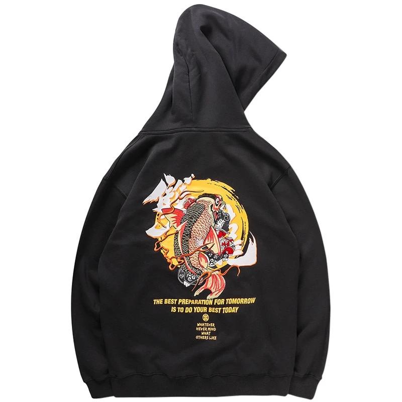 Sweat à capuche - Hoodie Haruhisa brodé