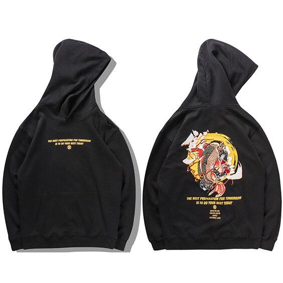 Sweat à capuche - Hoodie Haruhisa brodé