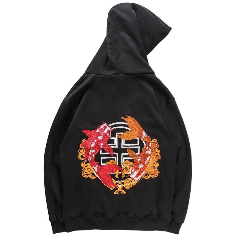 Sweat à capuche - Hoodie Haruhi brodé