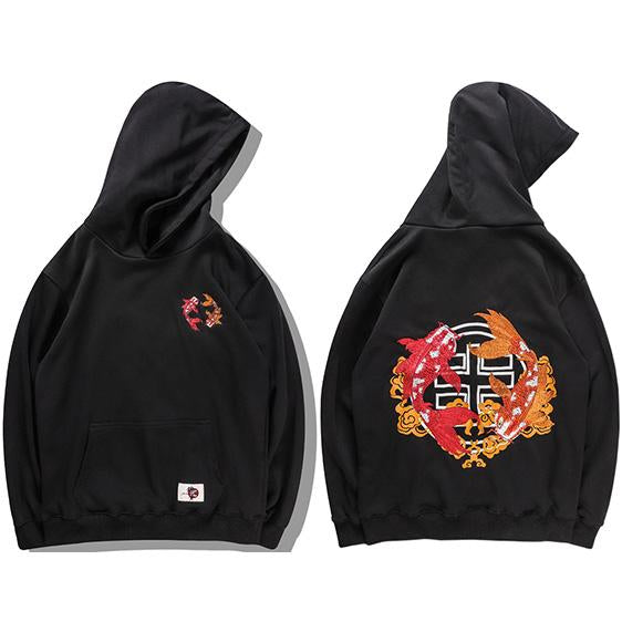 Sweat à capuche - Hoodie Haruhi brodé