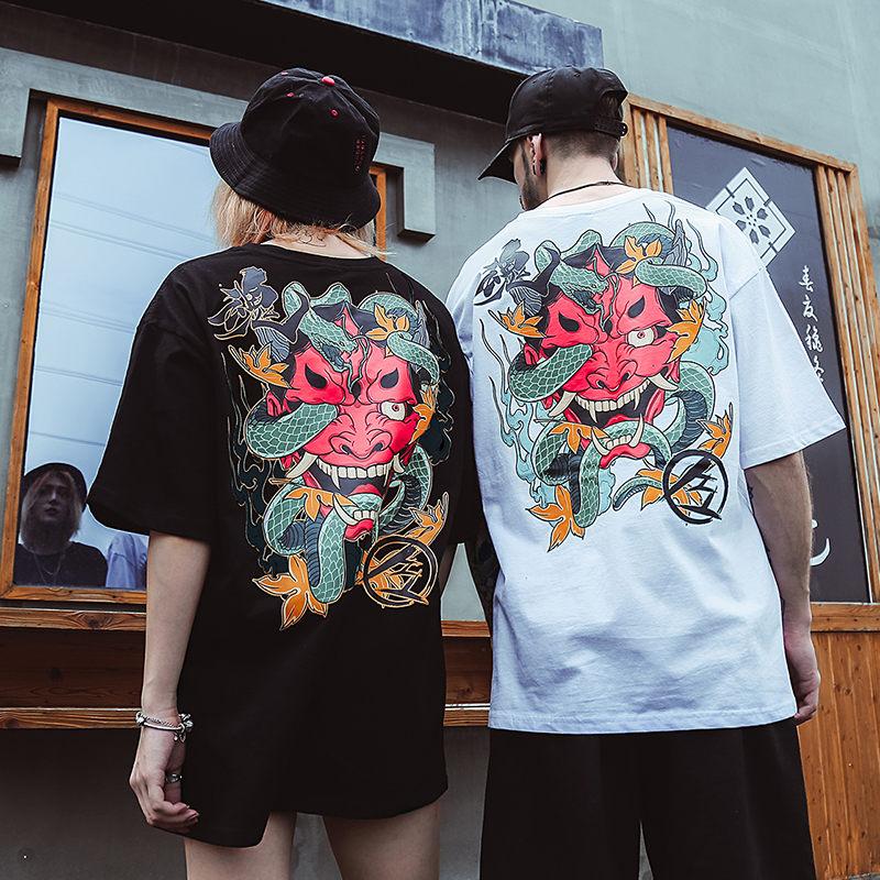 T-shirt Heiichirō imprimé - STREETWEAR STYLE