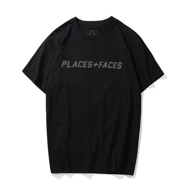 T-Shirt Réfléchissant Places - Noir / XL - STREETWEAR STYLE