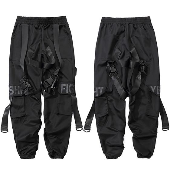 Pantalon cargo Hinaki Techwear - Black / S - STREETWEAR STYLE